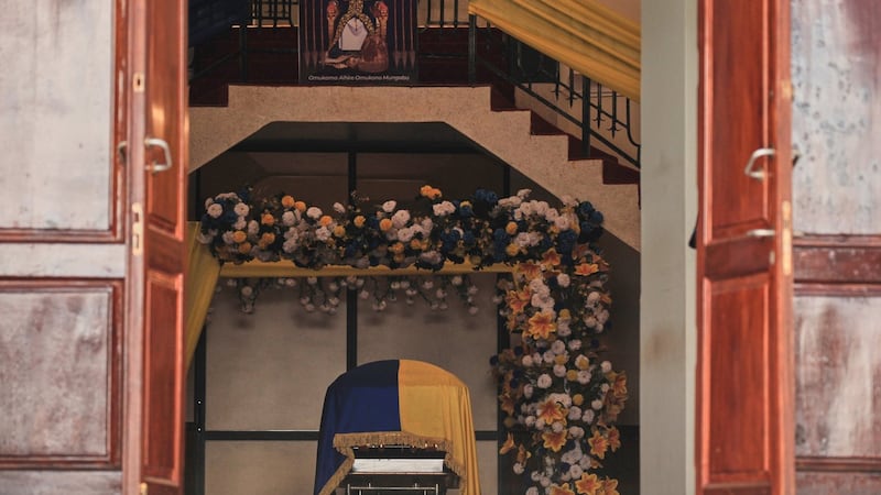 Uganda buries onetime 'boy king' whose death has sparked a succession battle