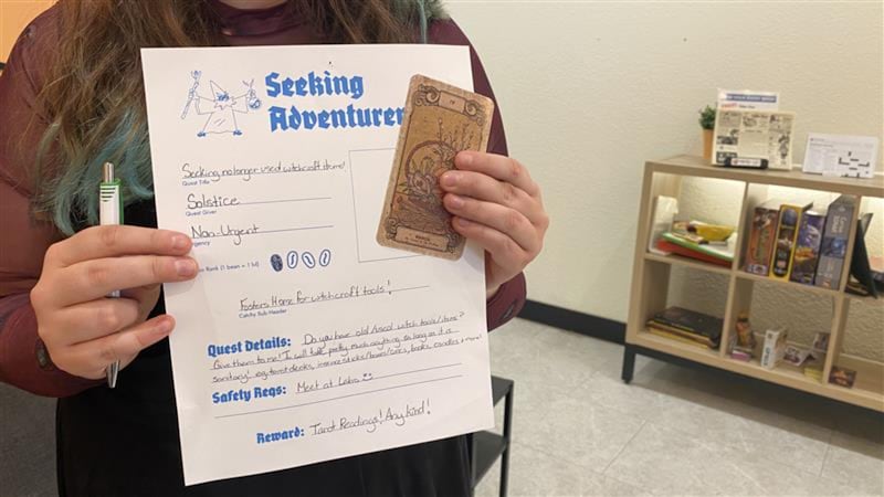 Choose your adventure: Edmonton coffee shop promotes sidequests for in-person connection