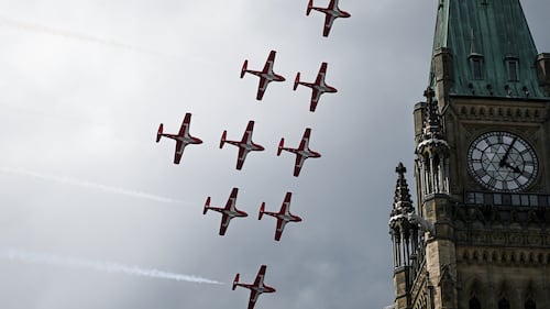 Here is the lineup for Canada Day in Ottawa
