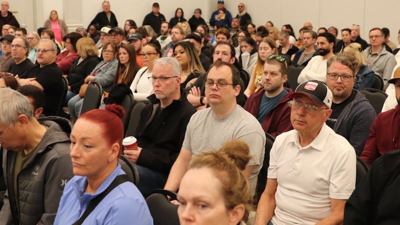 Unionized workers at TRQSS Inc. support strike action