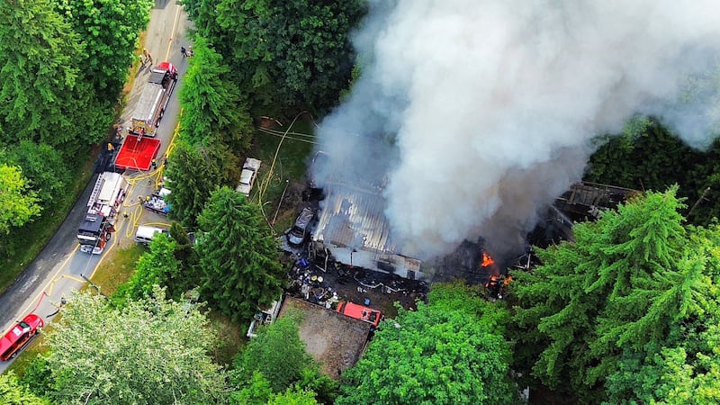 Senior burned, woman missing after Mission, B.C., house fire