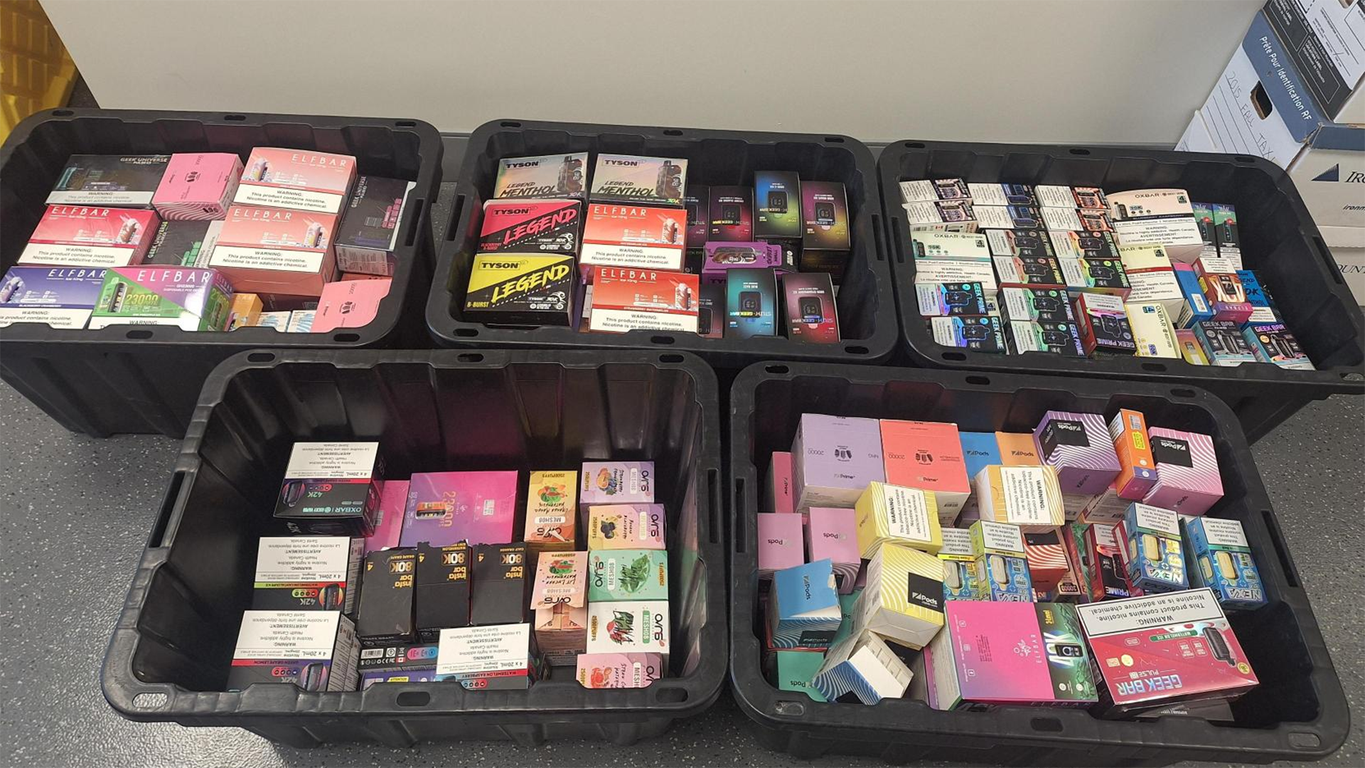 Ottawa Bylaw seizes $69k worth of prohibited vapes