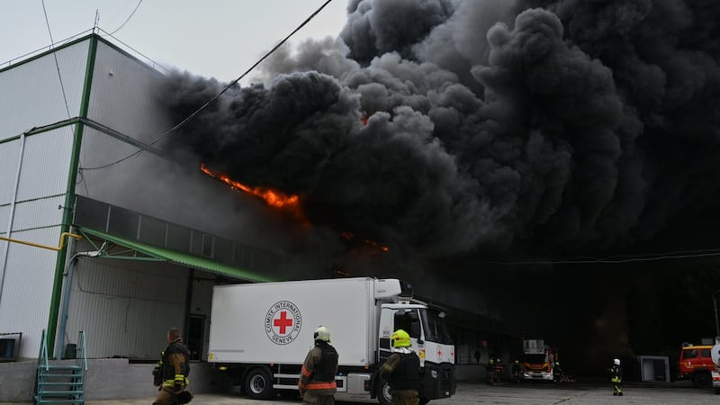 Ukrainian drones kill 2 in Russia as Moscow hits main port hub in Black Sea