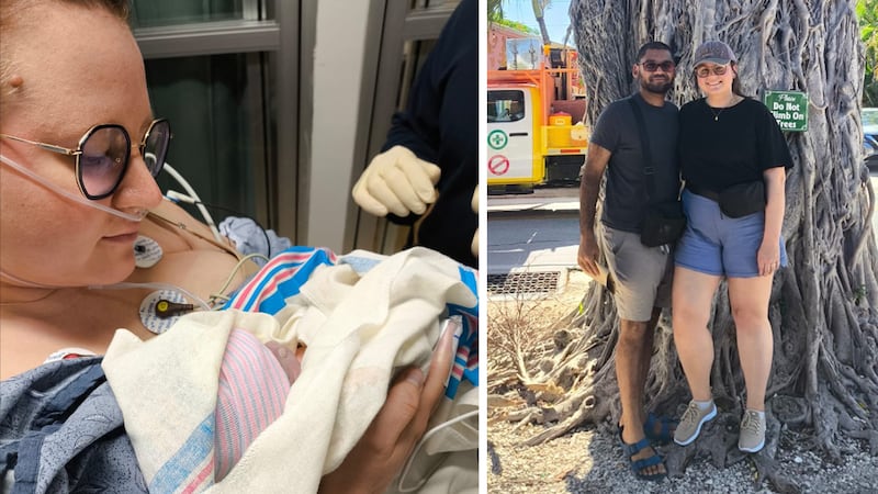 Pregnant Winnipeg woman gives birth in Florida after WestJet cancellation disrupts trip home