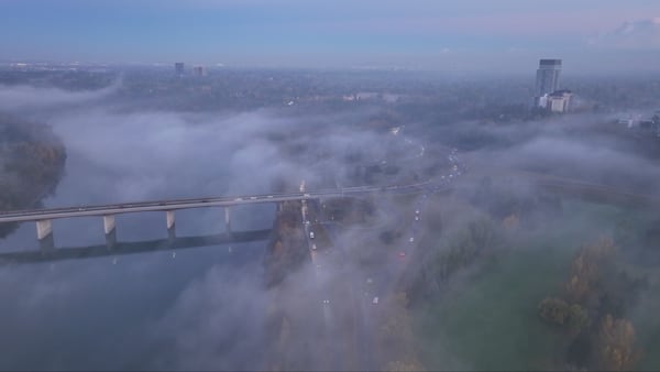 In Pictures: Foggy morning in Edmonton