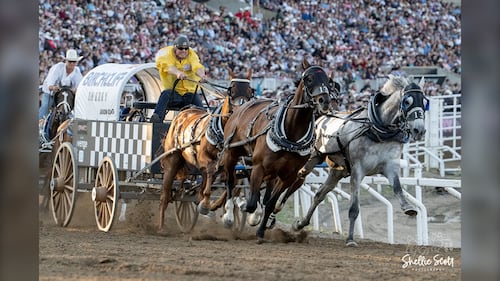 Jason Glass takes advantage of fast conditions at Rangeland Derby to ride best time of the night