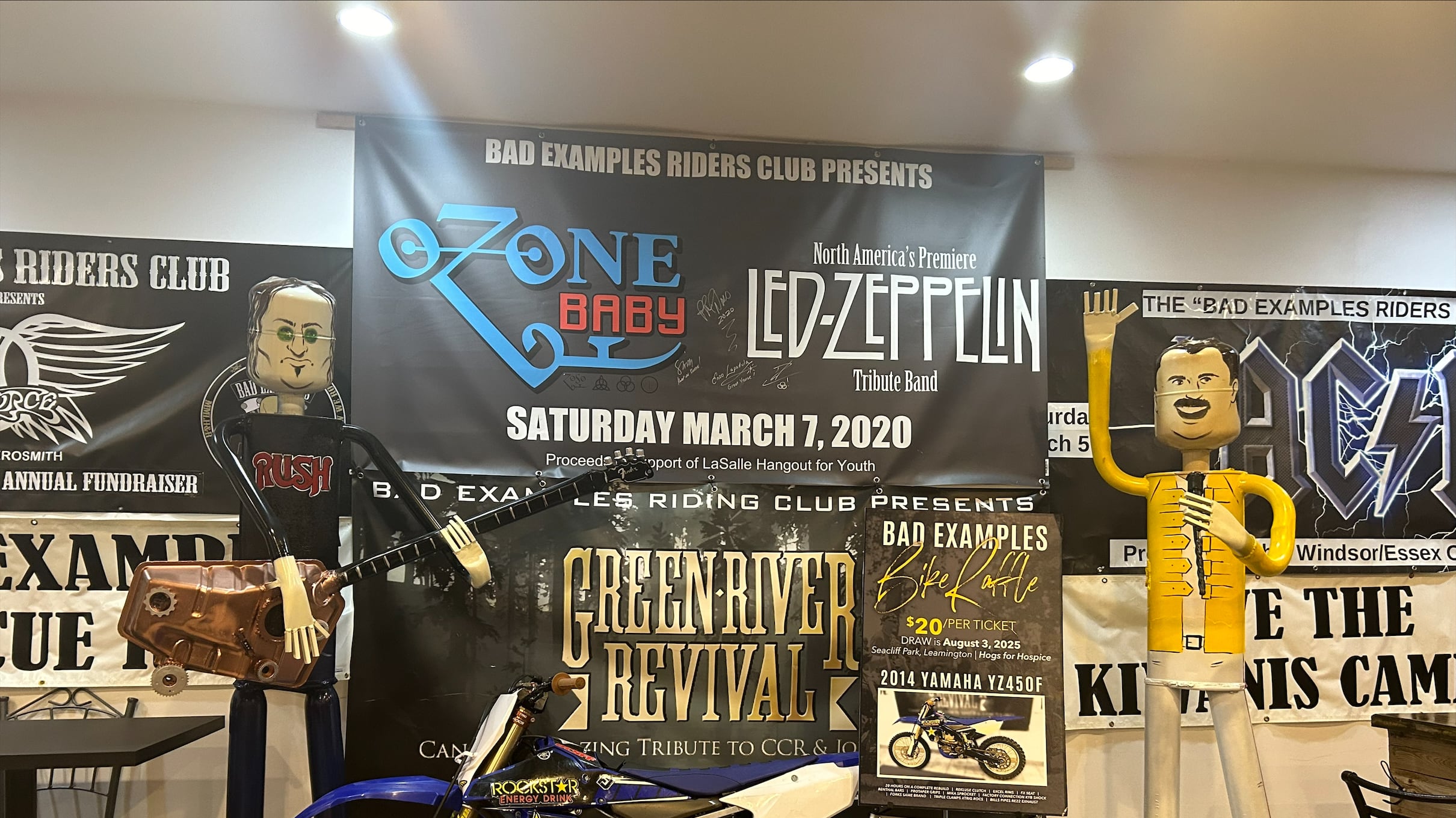 Bad Example Riders Club Windsor riders club fundraising for at-risk youth