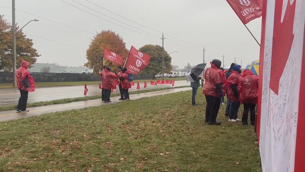 ‘We are fighting for every job right now’: Rally continues outside CAMI