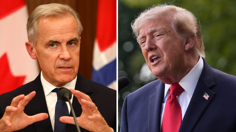 PM Carney, Trump talk trade as U.S. officials accuse Canada of interfering in elections