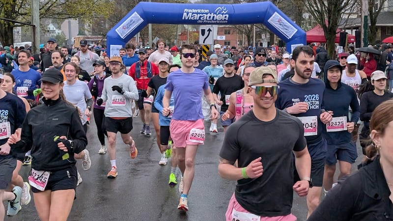 The 48th annual Fredericton Marathon brings out record 3,600 participants