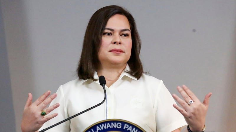 Philippine Senate opening the politically volatile impeachment trial of Vice President Sara Duterte