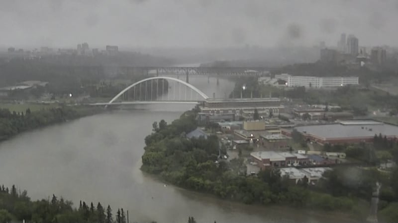 Super-soaker set up for Alberta with several days of heavy rain starting Sunday