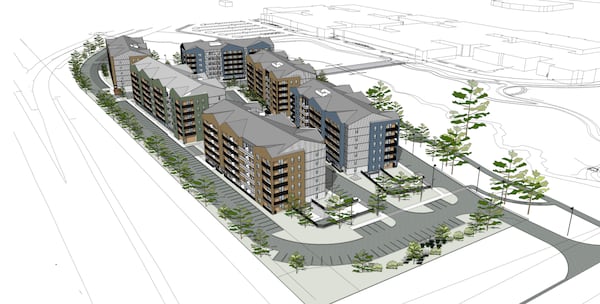 Six building residential complex proposed next to Ottawa’s Tanger Outlets