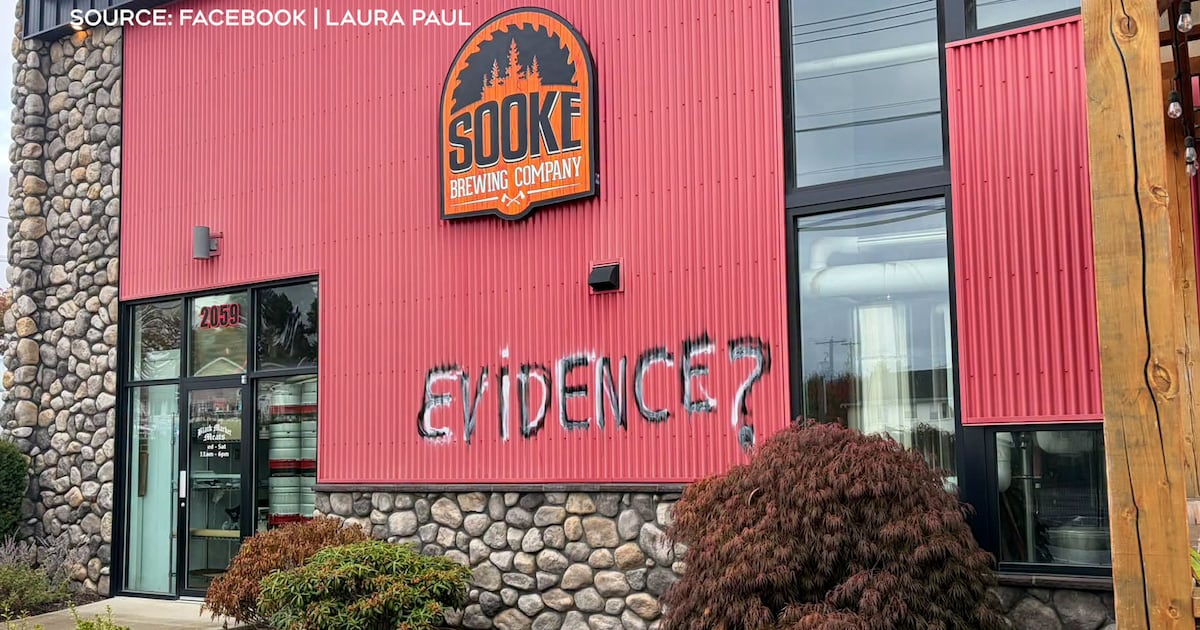 B.C. brewery vandalized after ‘show me the evidence’ controversy, RCMP increase patrols - CTV News
