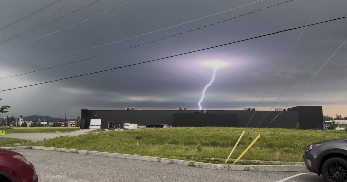 Severe thunderstorm watch for much of southern Quebec