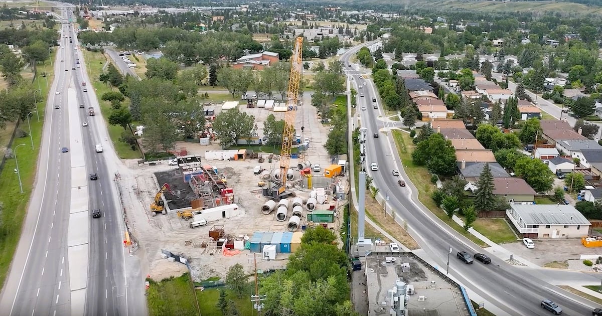 Work on Bearspaw South feeder main replacement continues on schedule