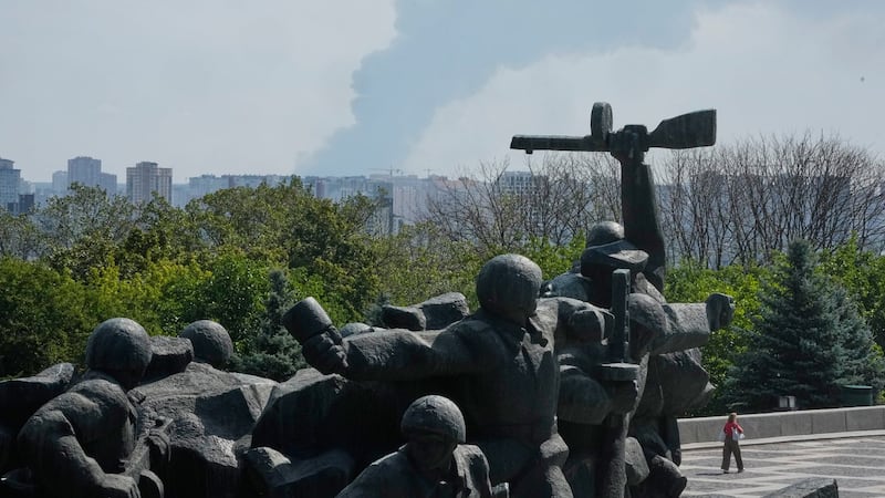 Russia bombards Kyiv and other cities in onslaught testing Ukraine’s defences
