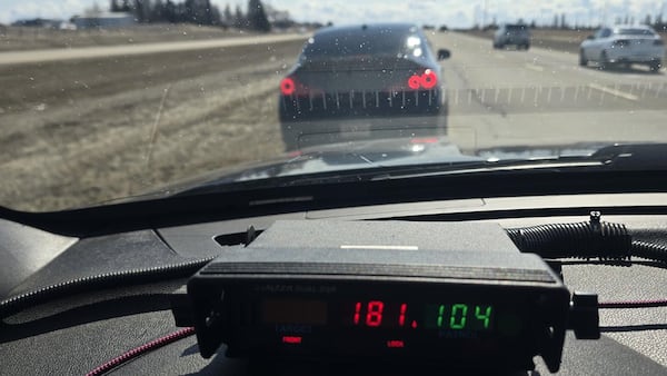 Driver clocked going 80 km/h over speed limit near Fort Saskatchewan: RCMP
