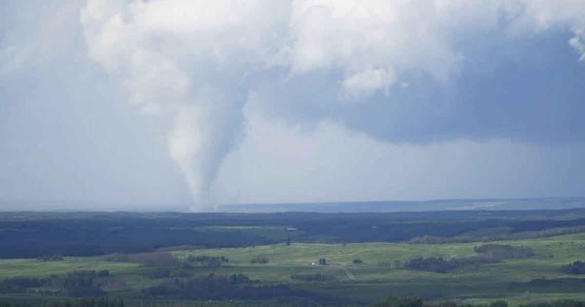 Tornadoes in Alberta more than double the annual average so far this year