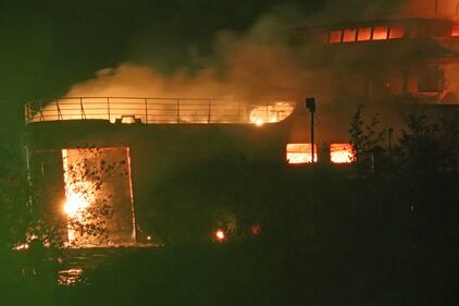 Queen of Sidney ferry fire