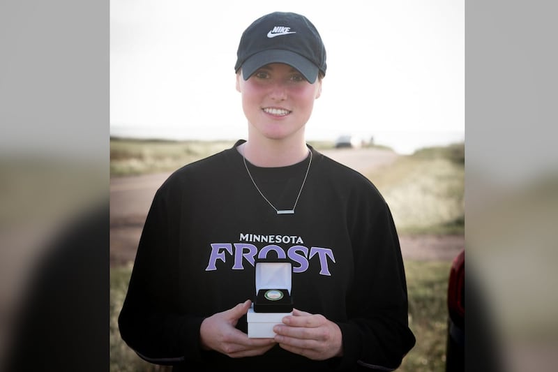 PWHL star Abby Hustler honoured in P.E.I. hometown