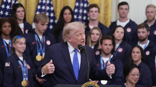 Trump celebrates U.S. Winter Olympians and Paralympians at the White House