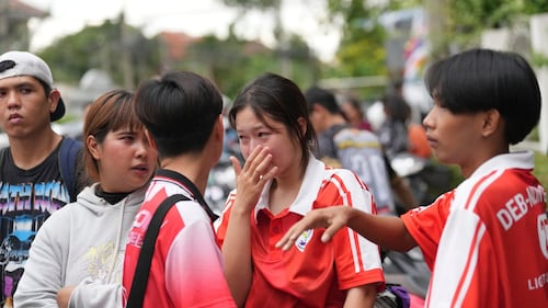 Student gunman kills several at a high school, grandparents at home outside Bangkok, officials say