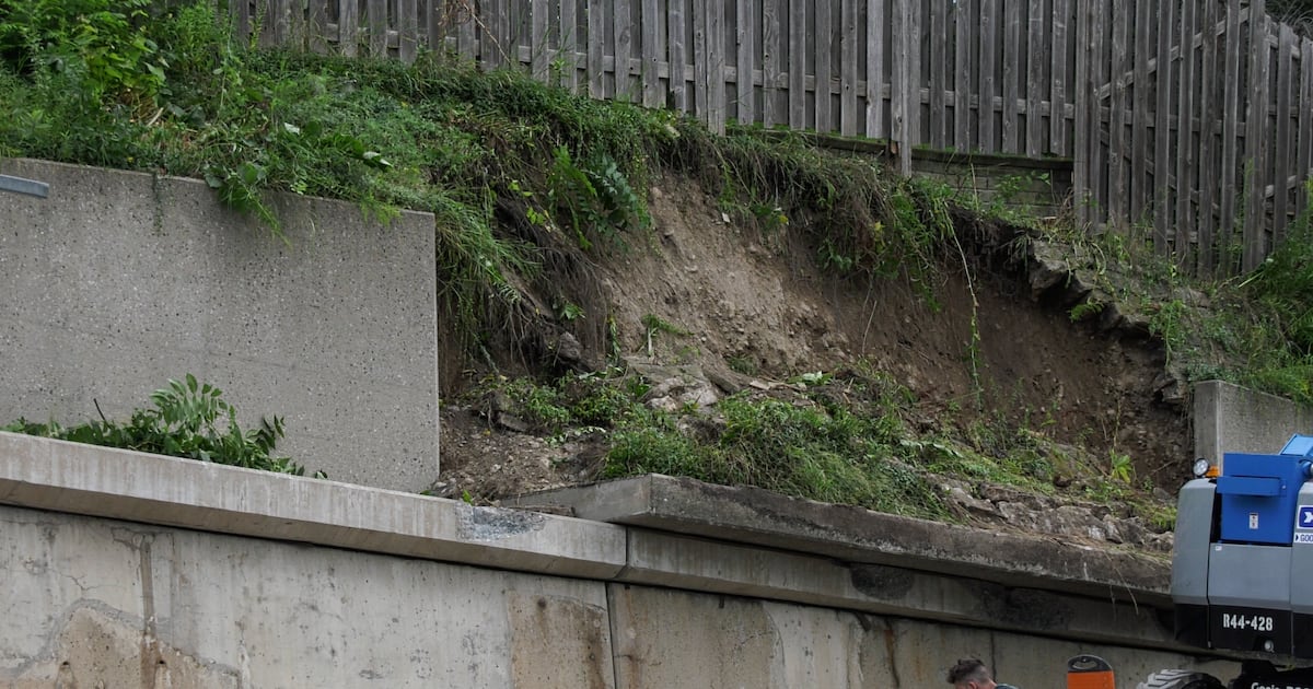 Concrete wall in Cambridge collapses following severe summer storm