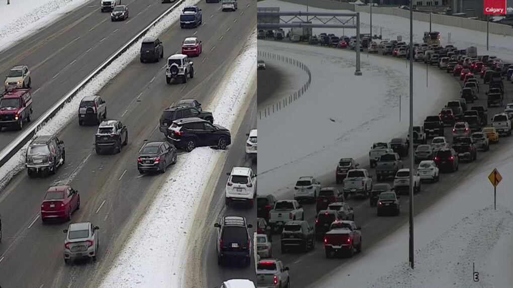 Calgary Road Rage Slippery conditions cause chaos on Calgary roads