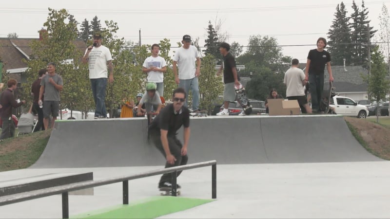 New pump track and skatepark open for business -- and fun