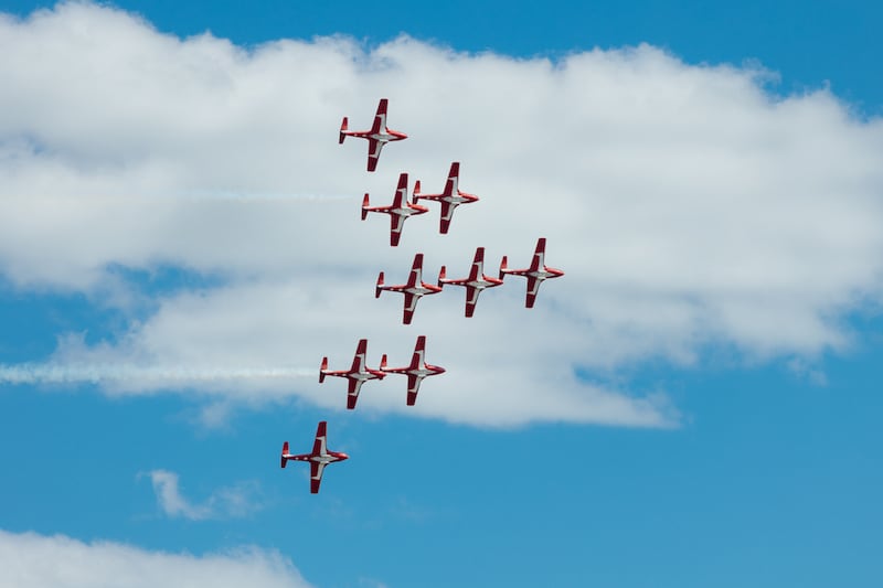 Historic Snowbirds performance in Saint John attracts thousands