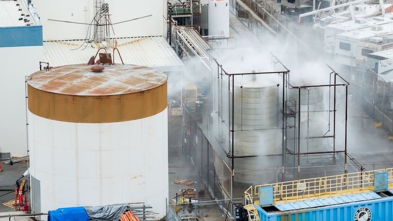 Risk of a catastrophic explosion has been eliminated at chemical tank in California, authorities say