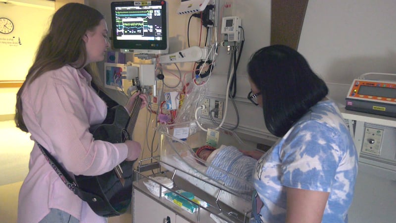 NICU music therapy program reduced stress, promoted healing at Grey Nuns Hospital