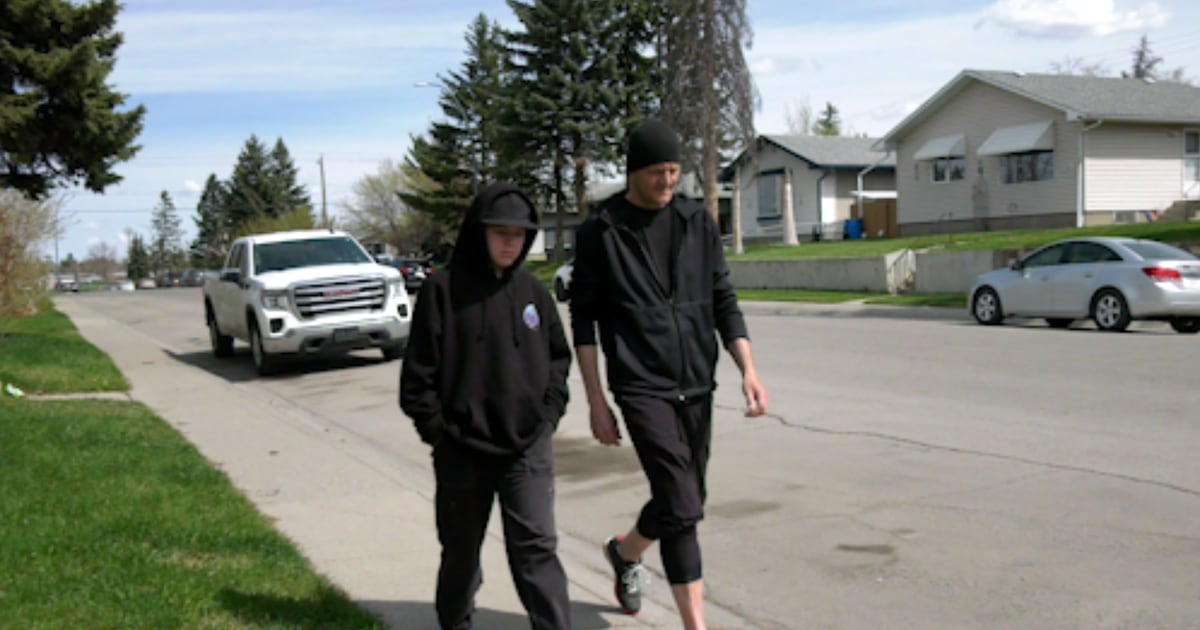Calgary dad attacked without provocation while walking his teen to the bus stop