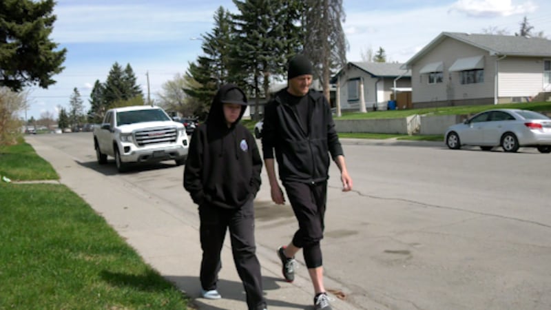 Calgary dad attacked without provocation while walking his teen to the bus stop