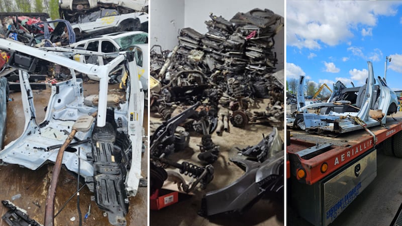 Police find 18 stolen vehicles at Cambridge chop shop