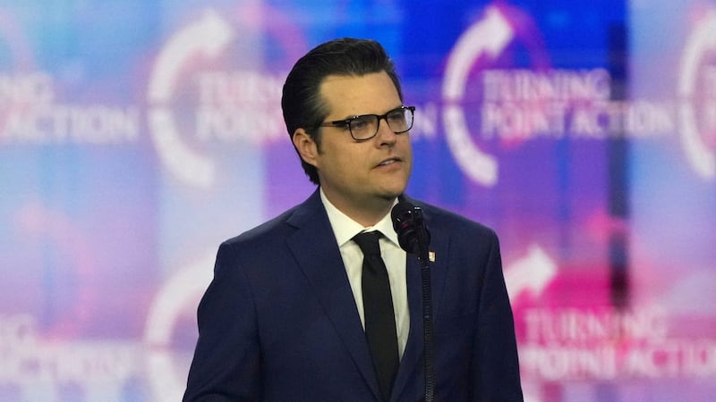 Former U.S. congressman Matt Gaetz accused of sex trafficking in lawsuit