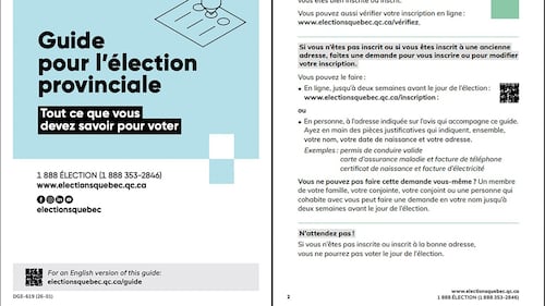 Élections Québec asked government to change French-language laws in 2023