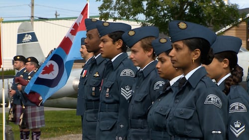 Members of the military are pictured.