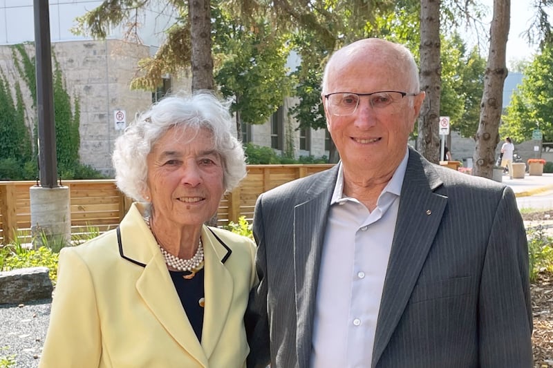 92-year-old becomes hospital foundation’s biggest donor, honouring late wife of 67 years