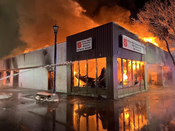 Prince Albert Salvation Army fire could be arson, fire investigator determines