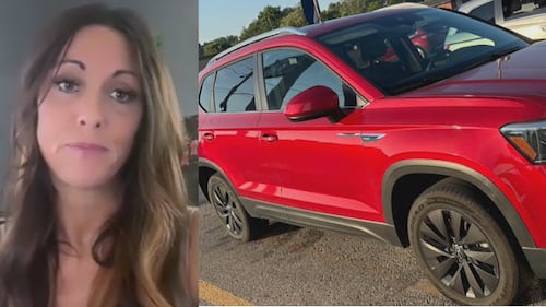 She thought she bought a previously leased SUV. Then she found paperwork in the glove box