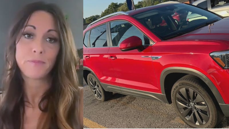 She thought she bought a previously leased SUV. Then she found paperwork in the glove box