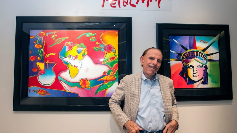 The psychedelic pop artist Peter Max has died at 88, his son says