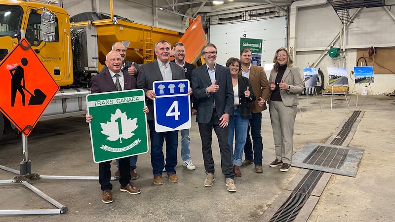 Province nears completion of $6.8M upgrades to Swift Current highway access