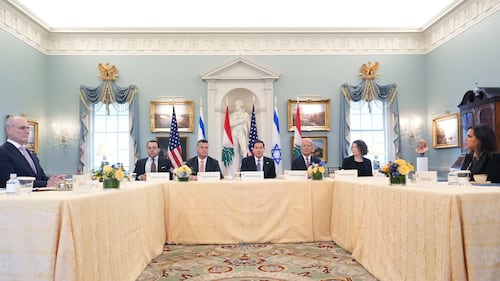 Lebanon and Israel hold first direct diplomatic talks in decades in Washington