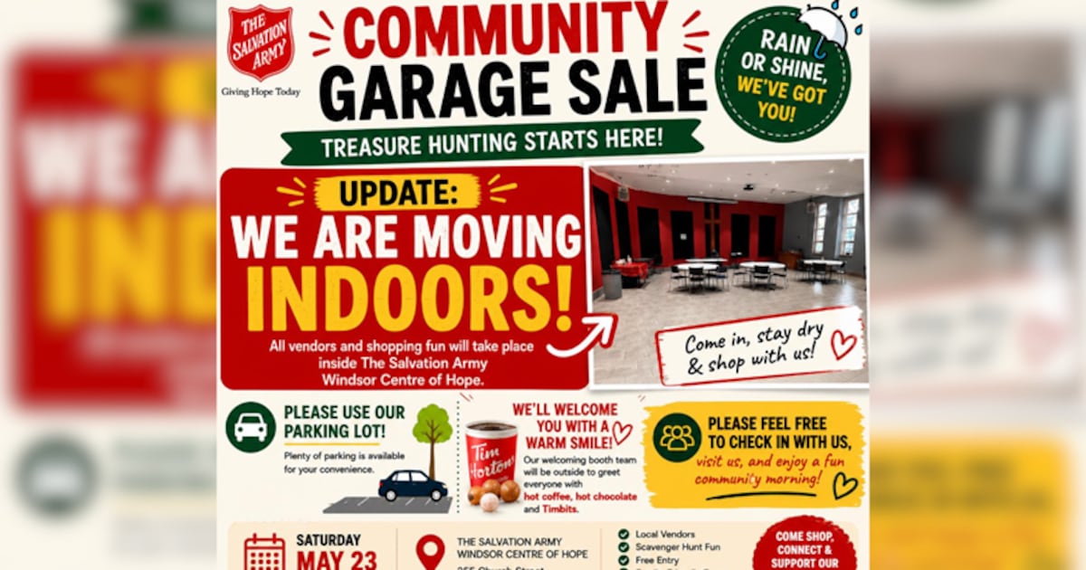 Salvation Army hosting community garage sale event CTVNews Salvation Army hosting community garage sale event CTVNews