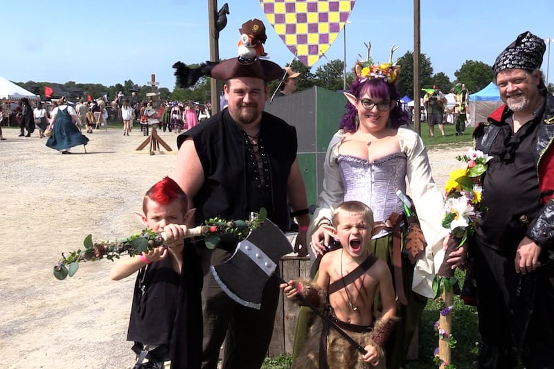 Thousands of people escape reality at the Oxford Renaissance Festival