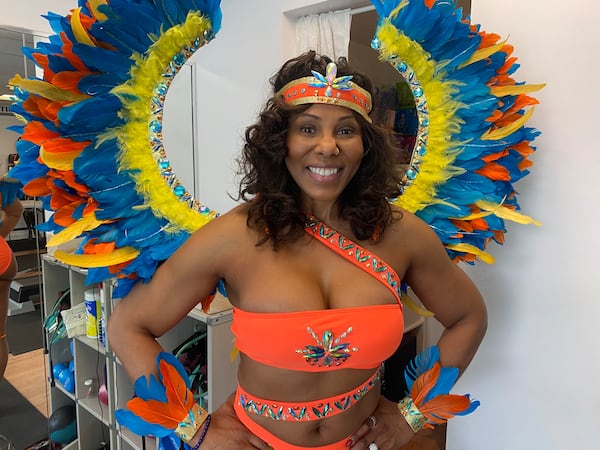 Behind the bright colours and ornate jewels in Carimas is a message of resiliency and celebration