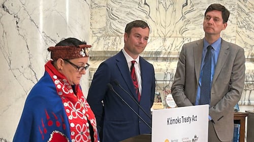 B.C. tables treaty legislation after 30-year negotiation with K’omoks First Nation